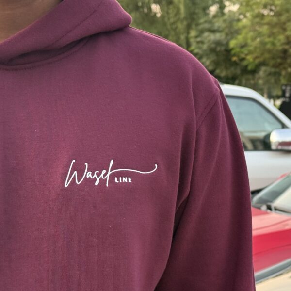 Maron wasel line hoodie